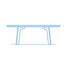 Furniture Coffee Tables Floyd Coffee Table Round Vinyl Svg File, Free Vectors File